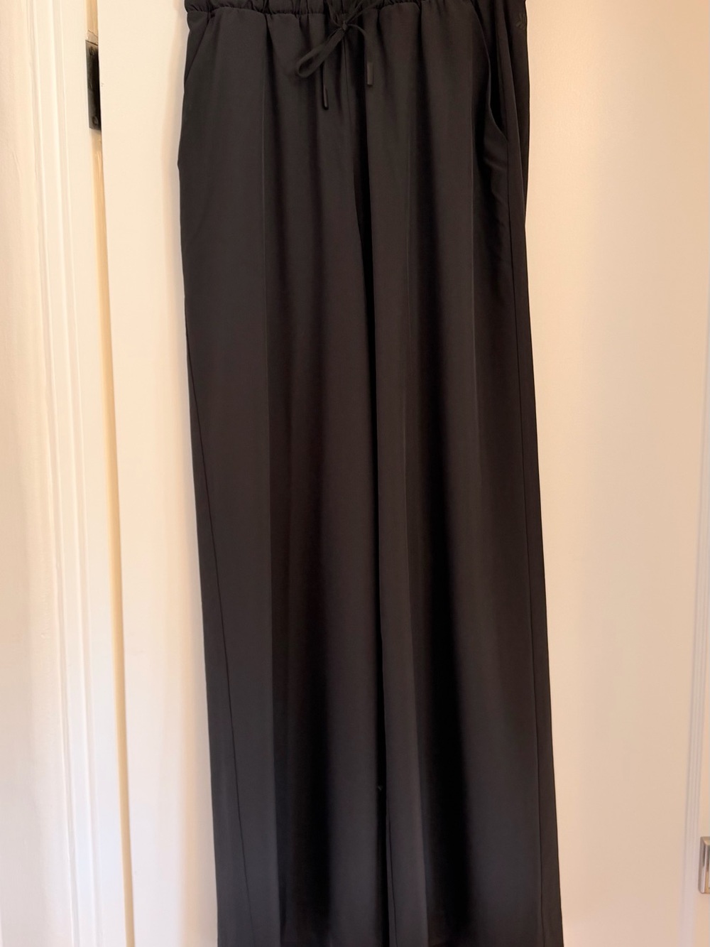 all in motion Black Wide Leg Athletic Pants with Drawstring Waist - Picture 11 of 11